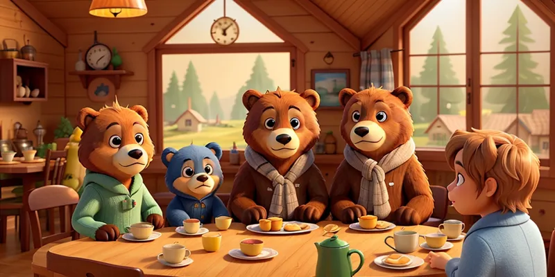 A Bear Family's Magical Forest Adventure - Father Story - 5