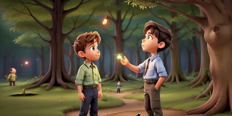 A Boy and His Firefly Friend A Journey of Discovery