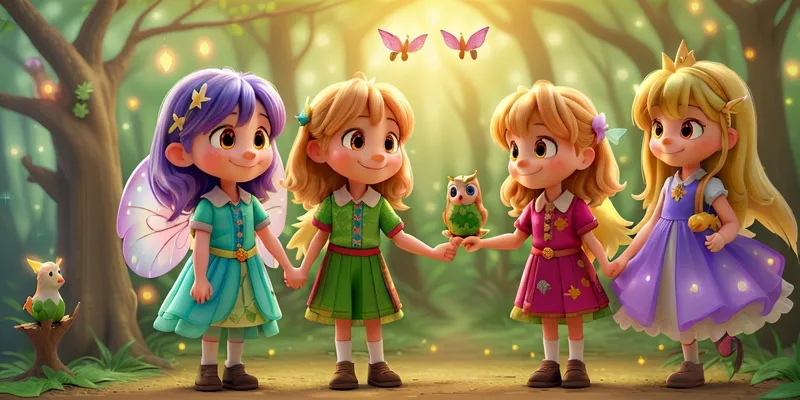 A Story of Friendship Adventure in the Enchanted Forest - 3