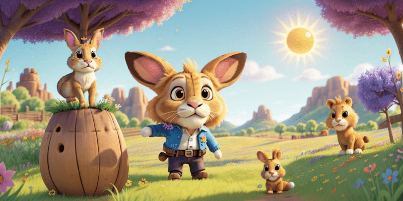 Benjamin the Brave Bunny A Tale of Friendship and Courage