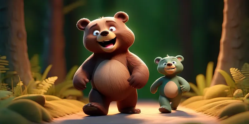 Benny the Bear's Magical Adventure with Forest Friends - 9