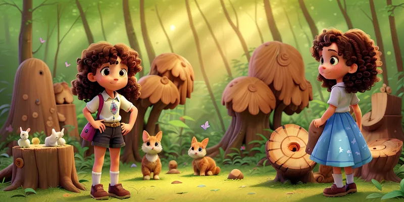 Lily Benny Guardians of the Forest | Bravery Courage Story