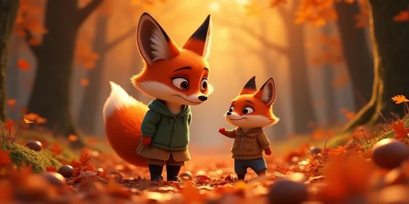 Cheerful Fox Finn and the Enchanted Forest’s Magic Tasks - 2