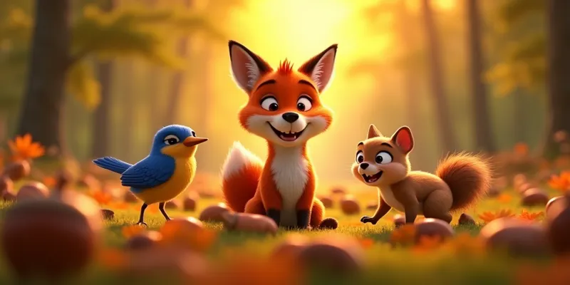 Cheerful Fox Finn and the Enchanted Forest’s Magic Tasks - 4