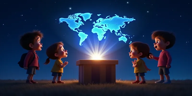 Children’s Club Discovers Secrets of an Ancient Glowing Box - 7