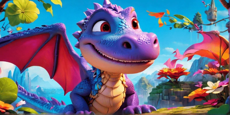 Drake the Fearless Dragon Adventures in the Enchanted Forest