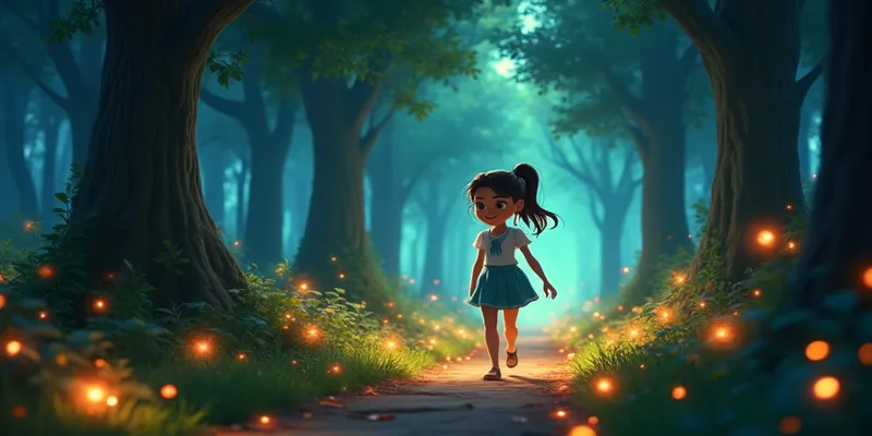 Eliana's Enchanted Journey Through Luminous Realms of Magic - 3