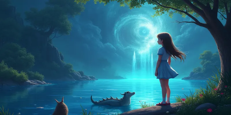Eliana's Enchanted Journey Through Luminous Realms of Magic - 9