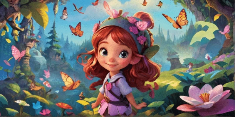 Embark on Lily's Magical Journey in the Enchanted Forest