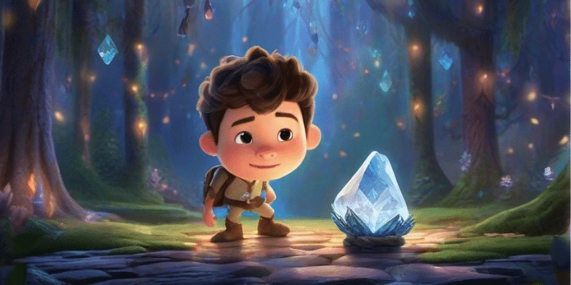 Finn the Enchanted Crystal A Tale of Magic and Friendship 1