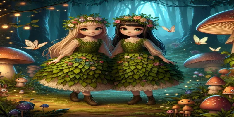 Lily and Rose A Magical Journey in the Enchanted Forest - 2