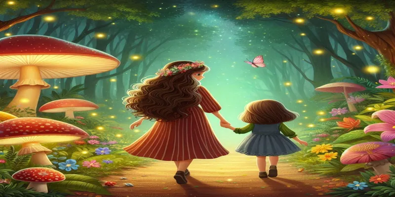 Lily and Rose A Magical Journey in the Enchanted Forest - 3