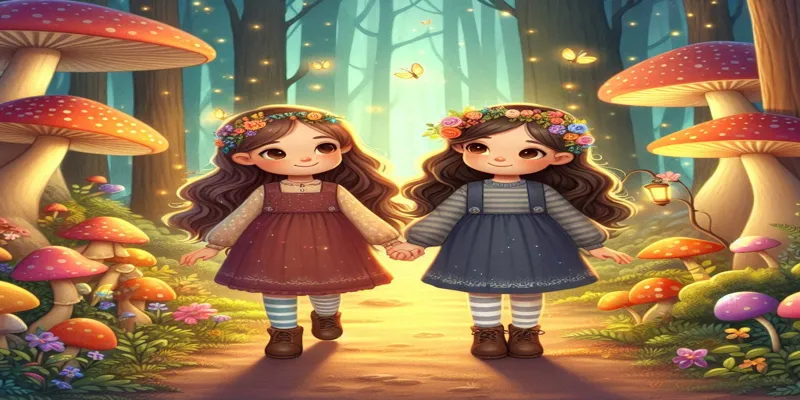 Lily and Rose A Magical Journey in the Enchanted Forest - 4