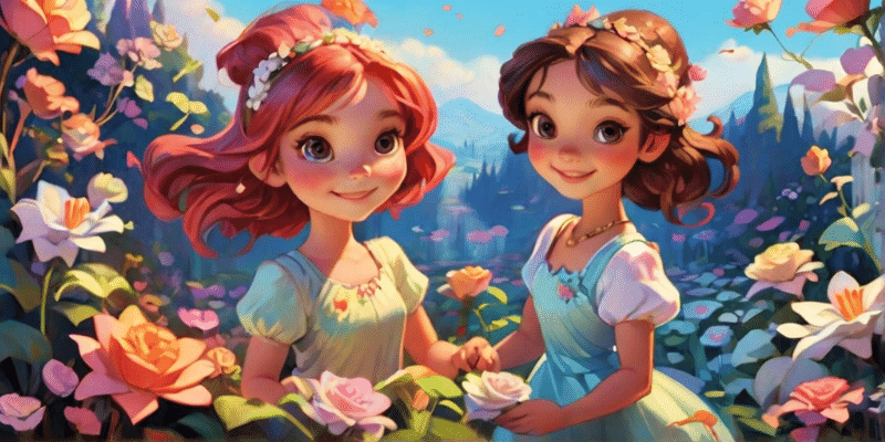 Lily and Rose The Enchanted Garden Quest | Kids Sister Story