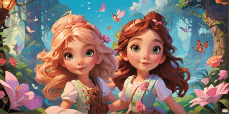 Lily and Rose The Magical Sisters Enchanted Forest Adventure