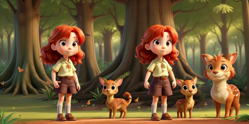 Lily Discovers Talking Animals Saves the Enchanted Forest - 2