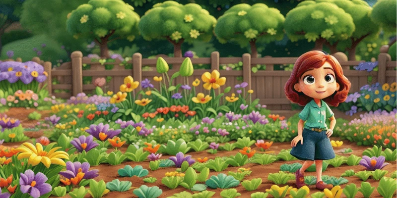 Lily's Garden A Tale of Responsibility and Joy | Kids Story