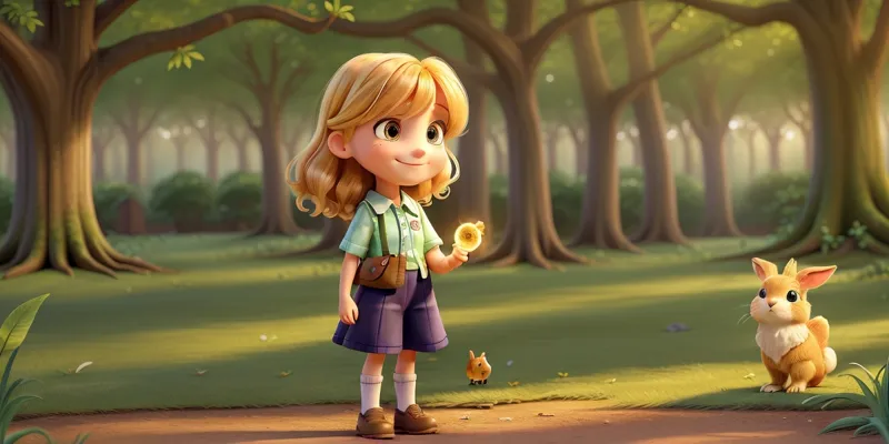 Lily's Magical Quest A Forest Adventure | Kids Magic Story - 4