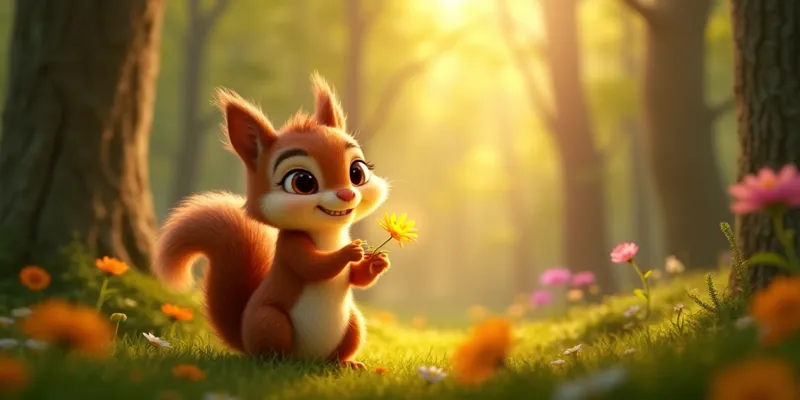 Magical Mother’s Day Adventure of Anna the Curious Squirrel