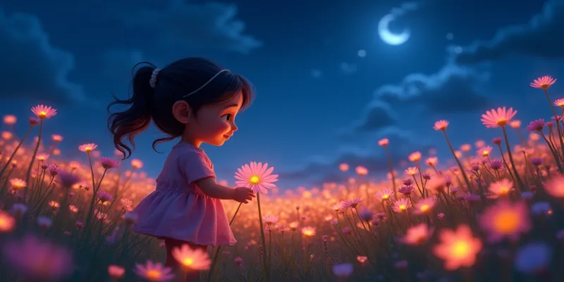 Magical Night Whispers Lila’s Enchanted Starry Journey - 6