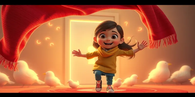 Maya and the Listening Scarf Doors for Open Hearts Afield - 2