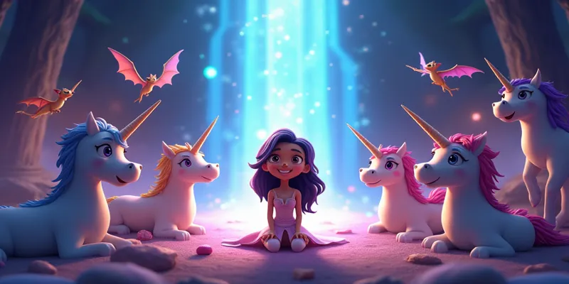 Maya's Magical Quest to Save the Enchanted Forest of Auralia - 7