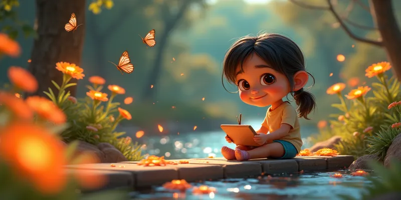 Maya's Magical Quest to Save the Enchanted Forest of Auralia - 2