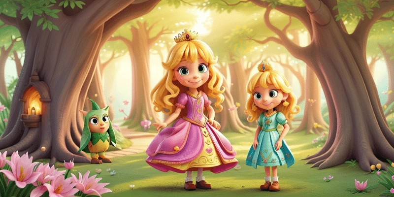 Princess Lily's Enchanted Journey A Magical Treasure Hunt