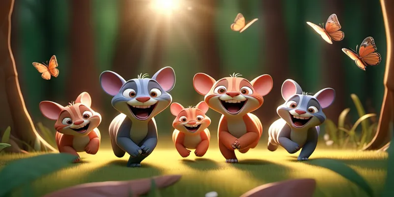 Sunny's Magical Forest Journey An Animal Story for Kids - 10