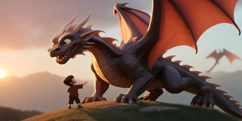 The Boy Who Faced His Fears Leo's Dragon Adventure - Story - 10