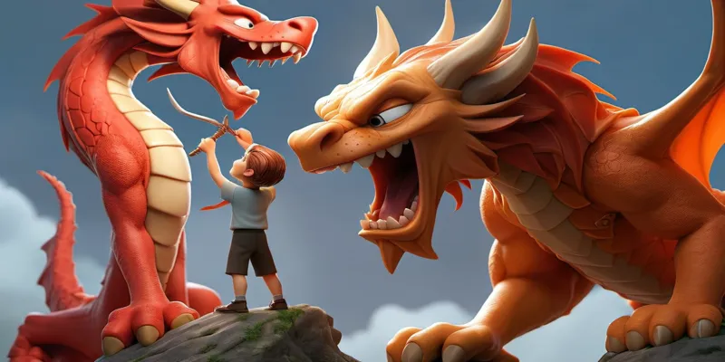 The Boy Who Faced His Fears Leo's Dragon Adventure - Story - 8