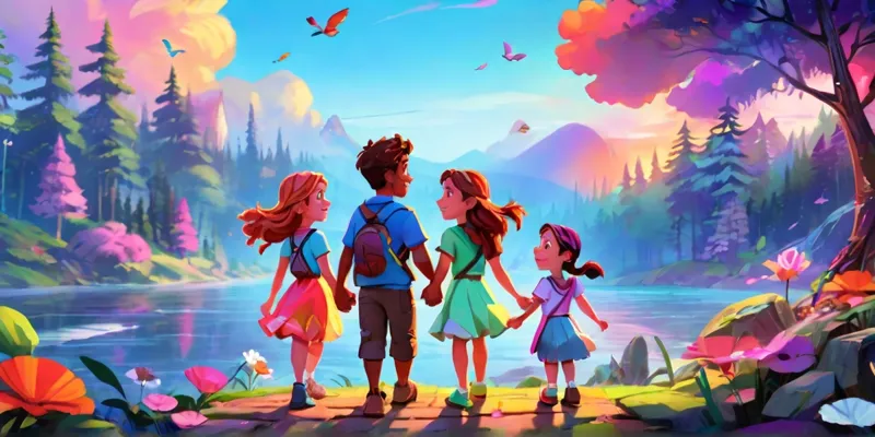 The Colorful Friends A Heartwarming Adventure | Kids Stories