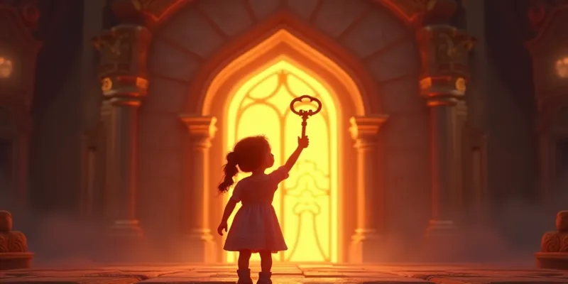 The Enchanted Key A Young Girl's Magical Journey of Growth - 10