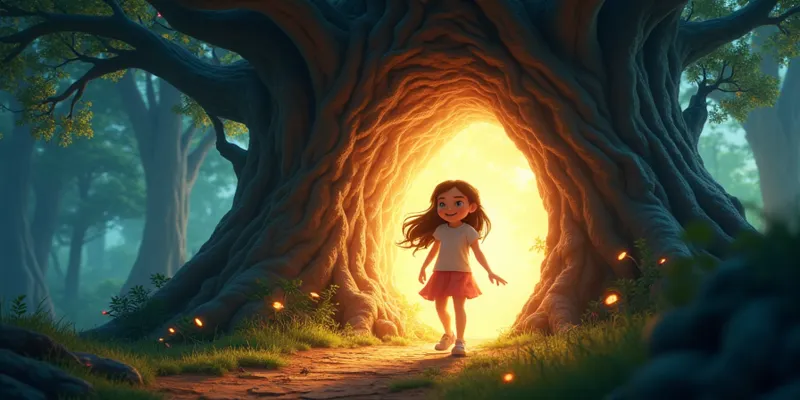 The Enchanted Key A Young Girl's Magical Journey of Growth - 2