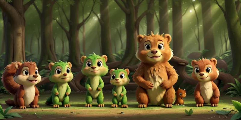 The Forest Friends A Tale of Kindness and Courage | Friendship