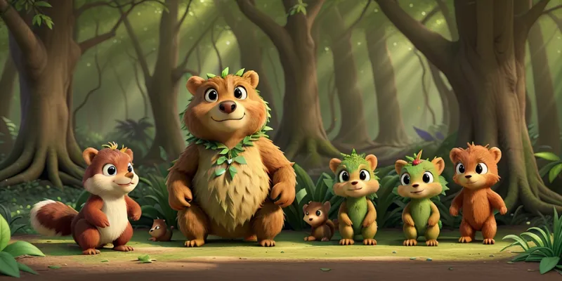 The Forest Friends A Tale of Kindness and Courage | Friendship - 3