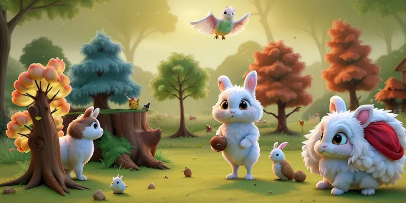 The Littlest Bunny Big Bravery Heartwarming Tale Kindness Courage - 3