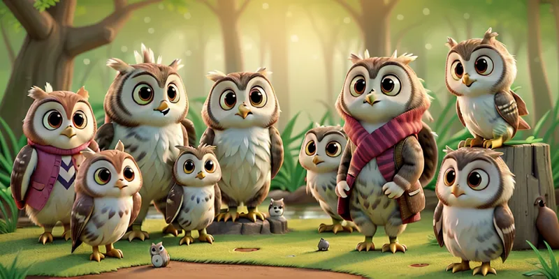 The Littlest Owl's Biggest Adventure Tale Bravery Friendship