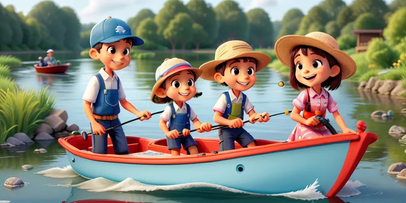 The Magical Fishing Trip Wishes Sunshine and Family Fun - 2