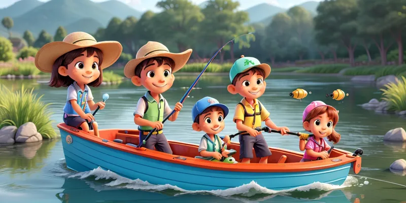 The Magical Fishing Trip Wishes Sunshine and Family Fun - 3