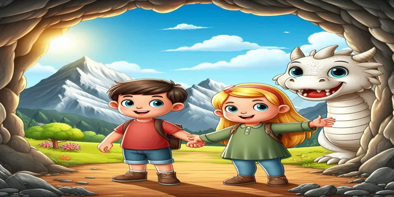 Tom and Lily The Brave Children Who Befriended a Dragon - 2