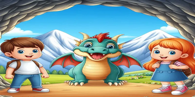 Tom and Lily The Brave Children Who Befriended a Dragon - 4