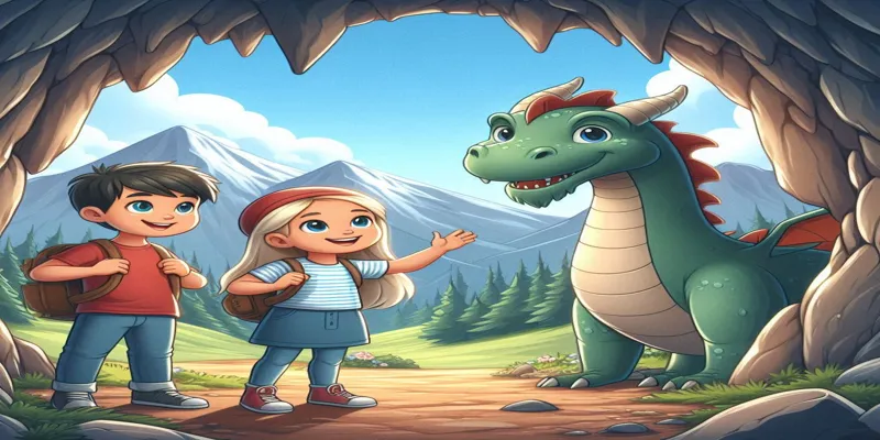 Tom and Lily The Brave Children Who Befriended a Dragon - 3