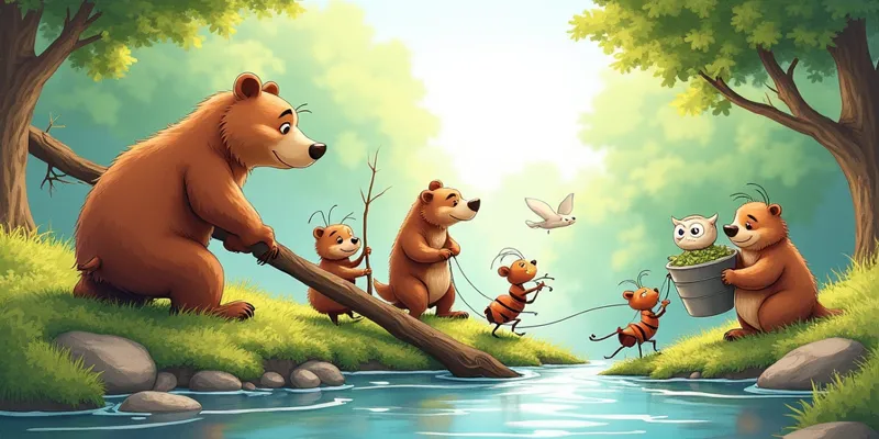 When Forest Friends Unite Maya Restores the Singing Pond - 8