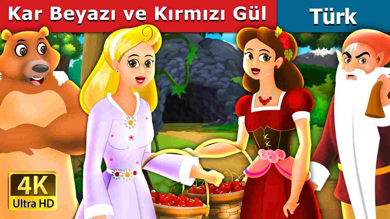 Kar Beyazı ve Kırmızı Gül Hikayesi - Masal Oku image