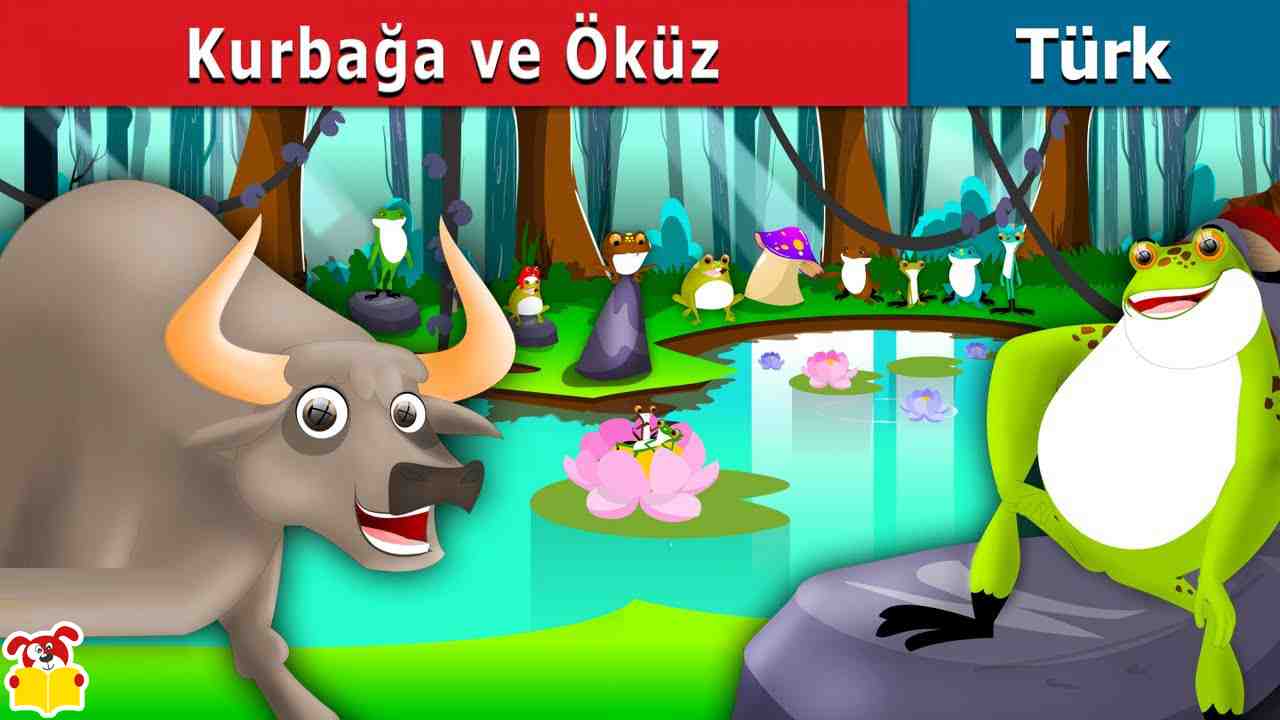 Kurbağa İle Öküz Hikayesi - Masal Oku image